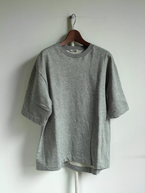 AURALEE Super High Gauge Sweat Tee : 山口ストアー（大阪農林会館 