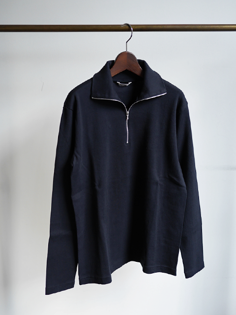AURALEE Half Zip Long Sleeve : 山口スト 