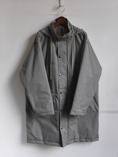 AURALEE Finx Nylon OX Batting Hooded Coat : 山口ストアー(大阪農林