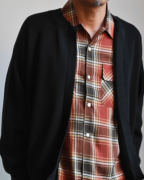 AURALEE Super Hard Twist Rib Knit Cardigan : 山口ストアー（大阪 