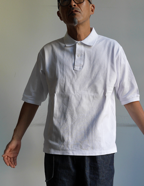 COMOLI 鹿の子 半袖ポロシャツ : 山口ストアー（大阪農林会館ビル410号室）