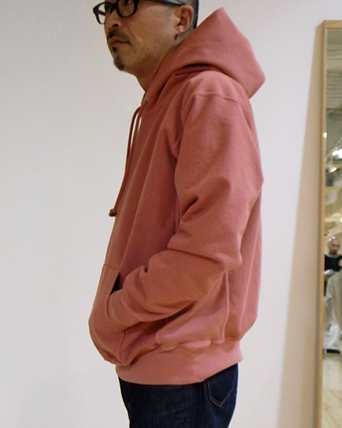 AURALEE Super Milled Sweat P/O Parka : 山口ストアー（大阪農林会館ビル410号室）