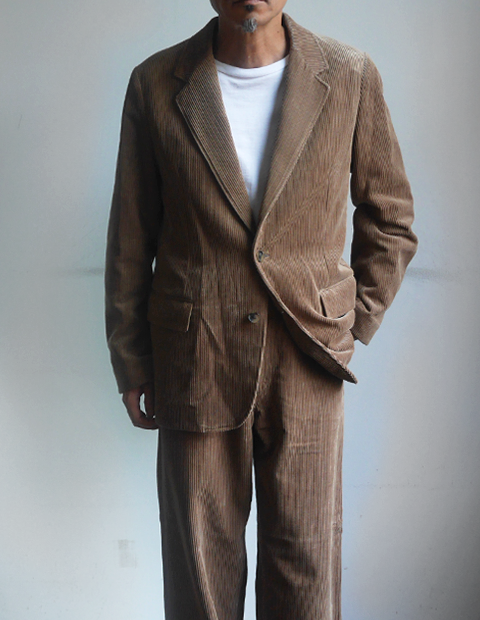 Auralee washed corduroy jacket 3 コーデュロイ | labiela.com