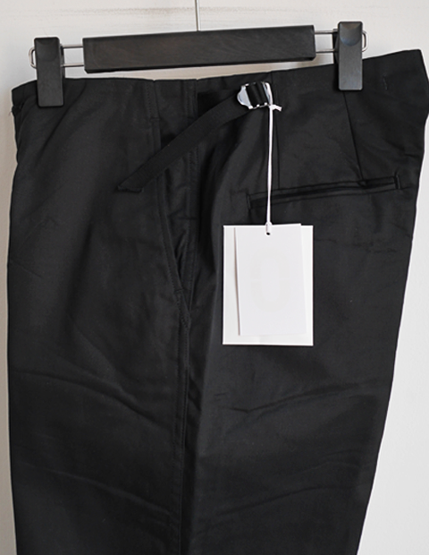 ファッションデザイナー un unbient Wide Pull Pants ブリスベンモス