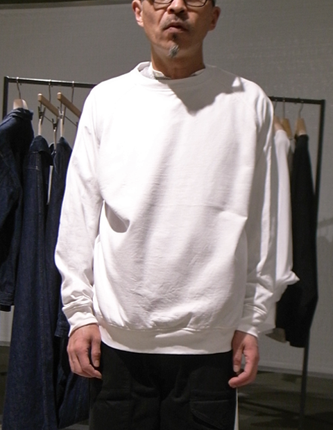 安いそれに目立つ COMOLI インレイ起毛 スウェット ① ecousarecycling.com