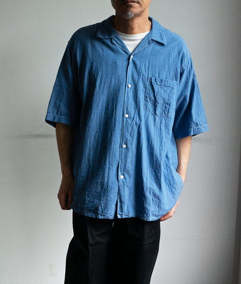 COMOLI ベタシャン オープンカラーシャツ : 山口ストアー（大阪農林 