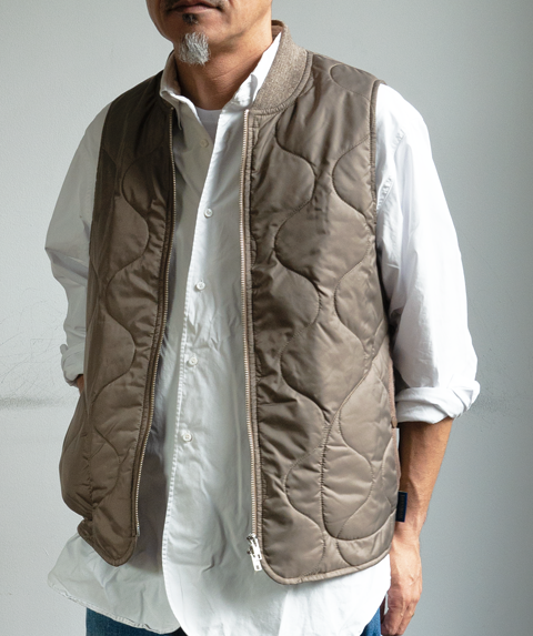 LAVENHAM Lavenster Bomber Gilet : 山口 