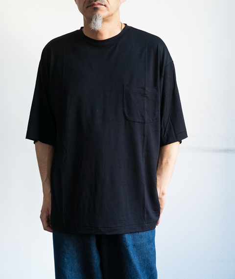 COMOLI ウール天竺 Tシャツ : 山口ストアー(大阪農林会館ビル410号室)