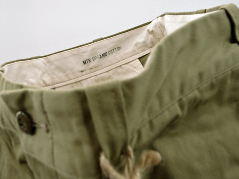 MTR ORGANIC COTTON CHINO