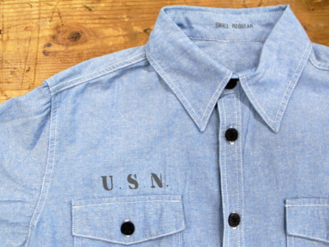 U.S.NAVY Chambray Shirts