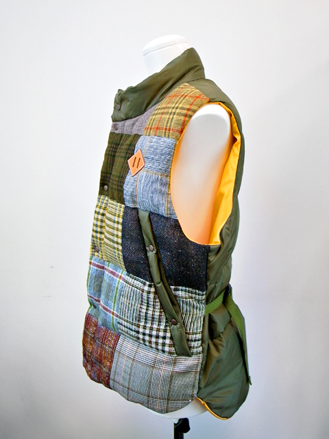 mando Tweed Down Vest