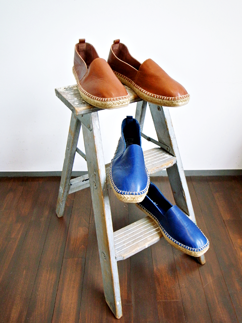 LORMY Leather Espadrille