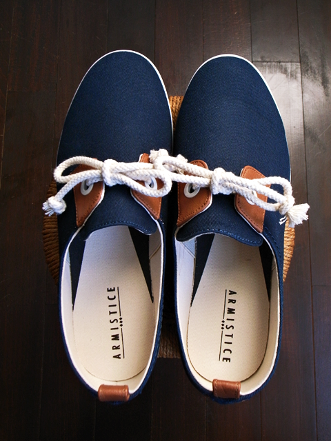 ARMISTICE Canvas Deck Shoes