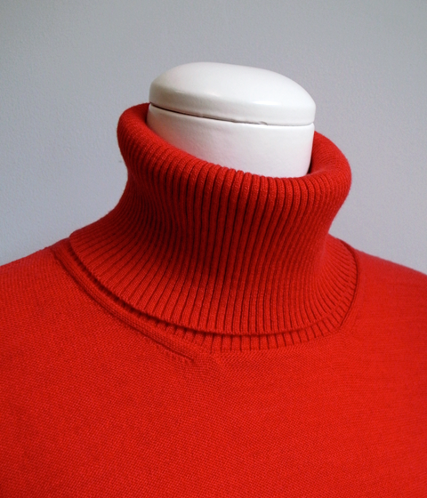 Knitchy Cotton Wool Turtleneck