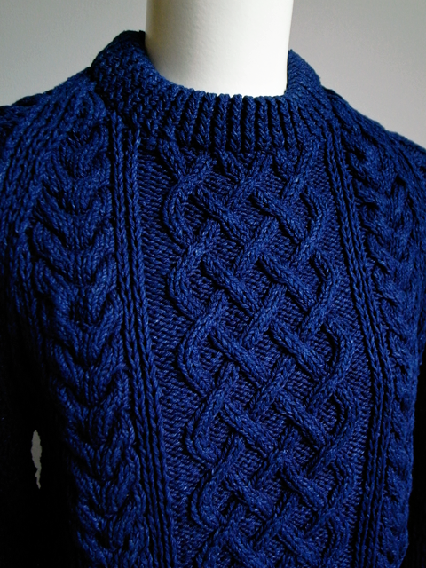 INVERALLAN Cotton Indigo Pullover