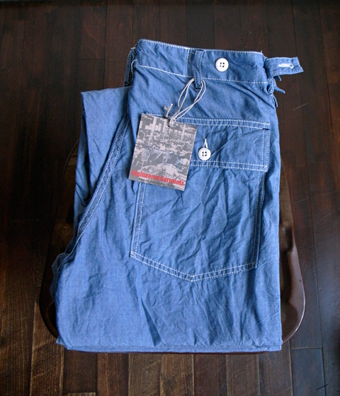 WORKADAY Chambray Fatigue Pants