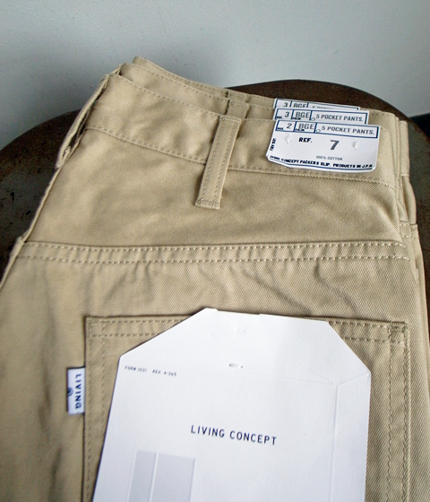 LIVING CONCEPT 5POCKET PANTS