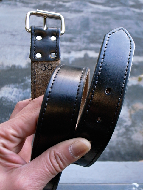 Fernand Leather 1″1/4 Roller Buckle Belt