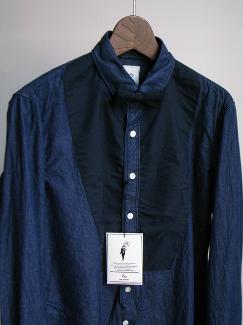 KICS DOCUMENT. Denim Bosom Bow Tie Shirt