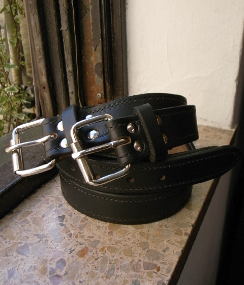 Fernand Leather 1″1/4 Roller Buckle Belt