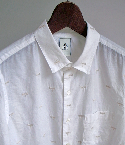 mando Khadi Embroidery Shirts