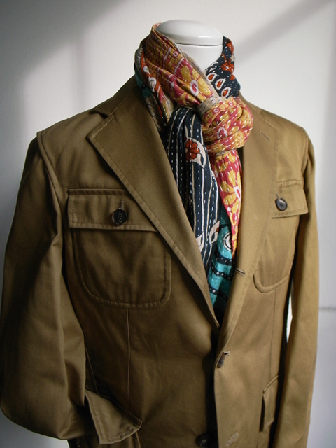 YAMAGUCHI STORE Cotton Safari Jacket