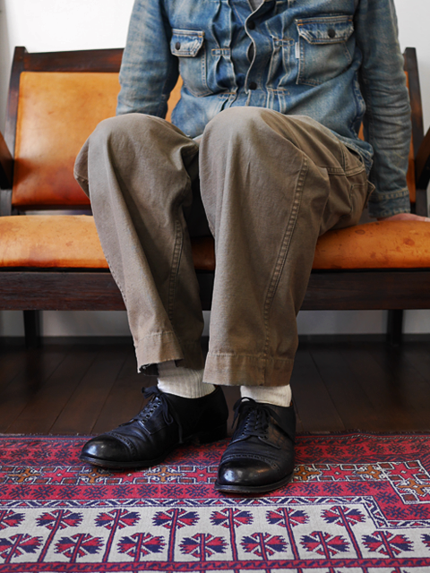 HIROSHI TSUBOUCHI Horsehide Cap Toe