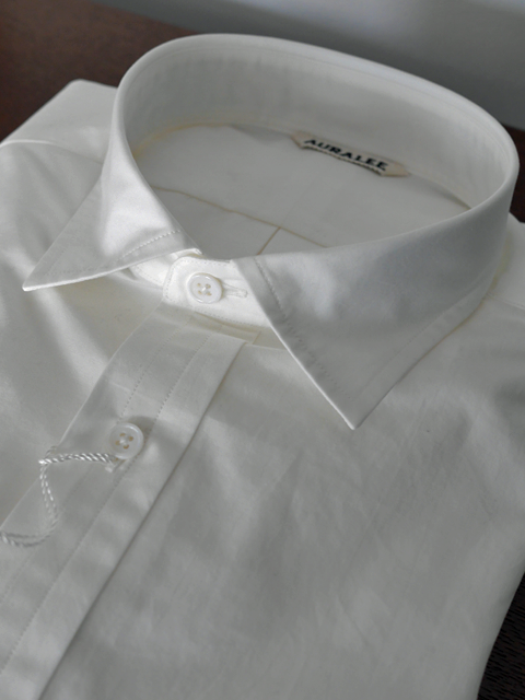 AURALEE Selvedge Weather Cloth Shirts