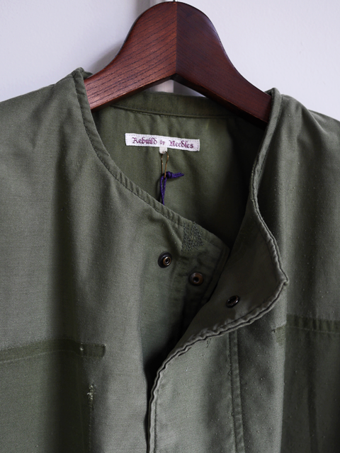 Rebuild by Needles M-65→Crew Neck Jacket