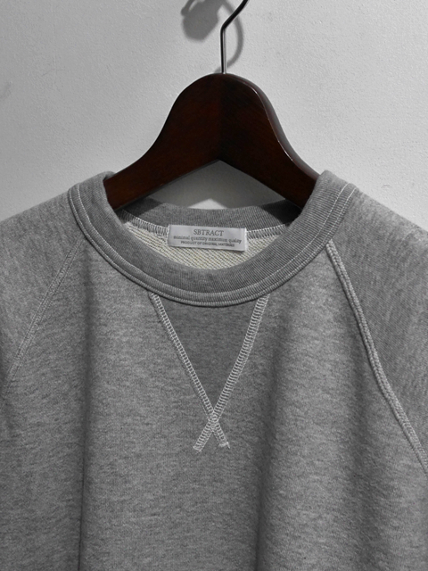 SABTRACT Raglan Crew Neck Sweat