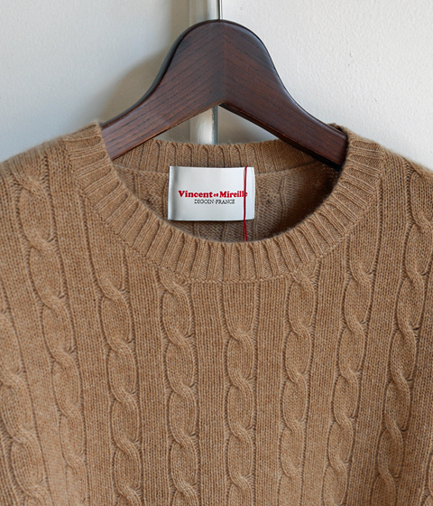 Vincent et Mireille Cashmere Crew Neck Sweater