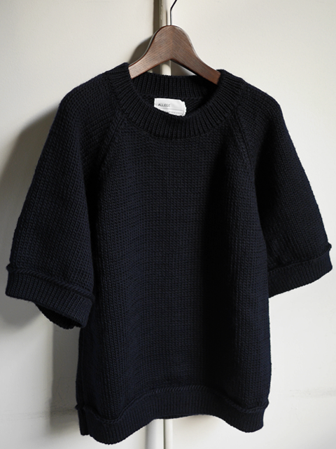 ALLEGE Low Gauge S/Sleeve Knit