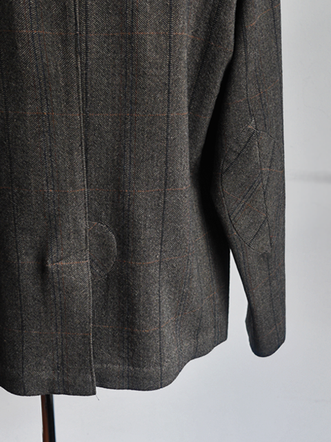 Jipijapa Overcheck Herringbone Jacket