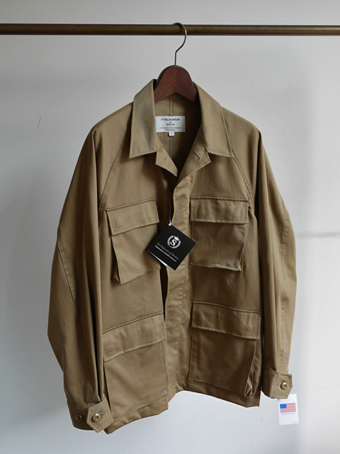 STERLING WEAR Cotton Satin BDU Jacket