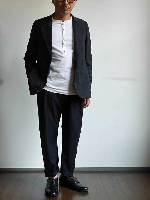 New Arrival　”mando Chalk Stripe Set Up Suit”