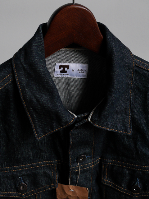 TELLASON 12.5oz JEAN DENIM JACKET