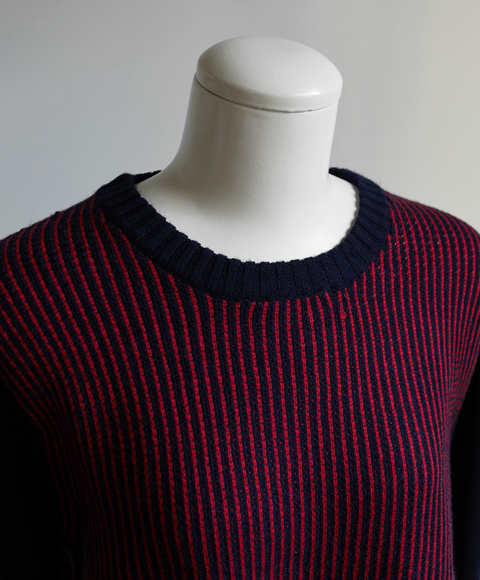 Harriss Stripe Crew Neck