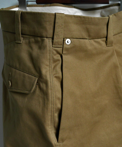 New Arrival　”salvy; Bizen No.1 Twill Wide Trousers”