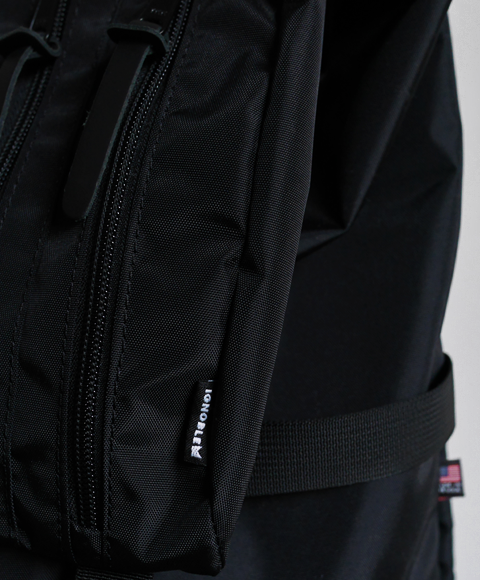 IGNOBLE Black Nylon Rucksack