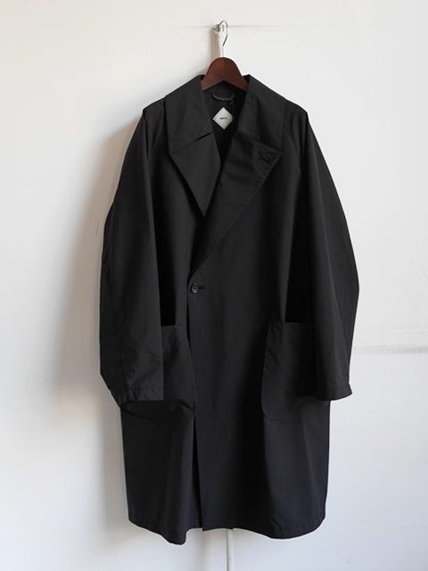 salvy;Fine Fiber Taffeta Over Coat