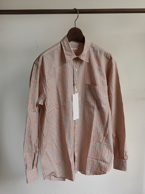 Pink Stripe COMOLI Shirts