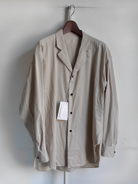 un/unbient SEETWILL TAILORD-COLLAR SHIRT