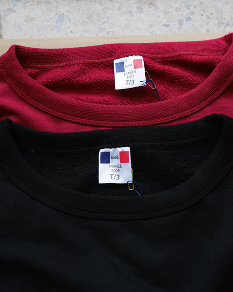 BANDOL French Terry Military Crew Sweat