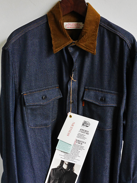 NICENESS Wild Silk Denim Shirts “ERICK”