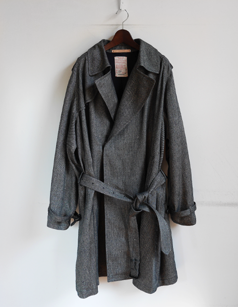 NICENESS Silk Hemp Trench Coat “WHITNEY”