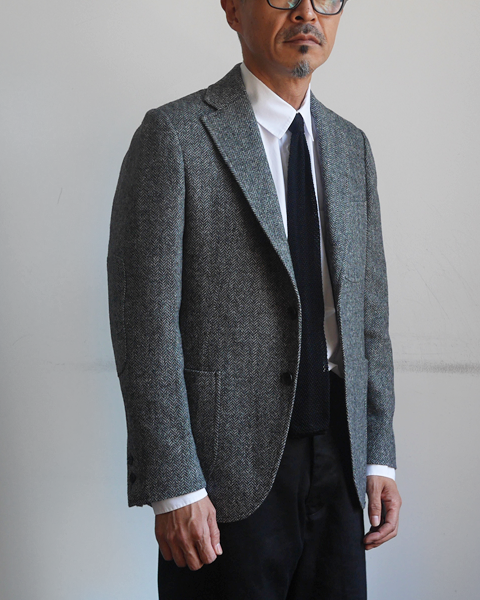 YAMAGUCHI STORE Herring Bone Jacket