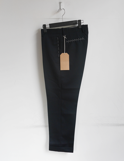 RICHFIELD Wool Slim Straight Trousers