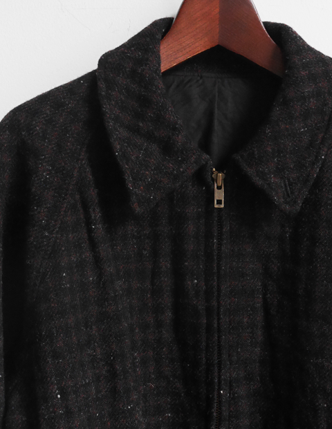 un/unbient Classic Wool Tweed Blouson