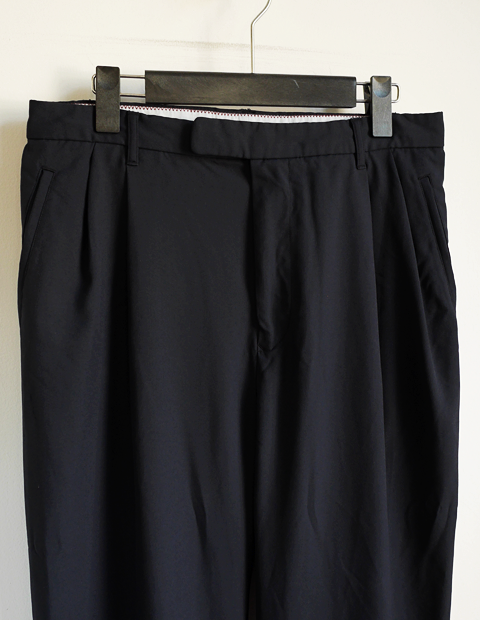 mando Polyester 2Tuck Wide Pants