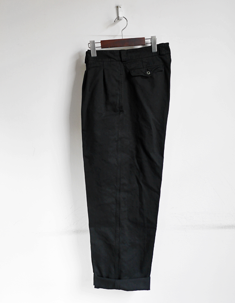 French M-52 Military Chinos Black Over Dye